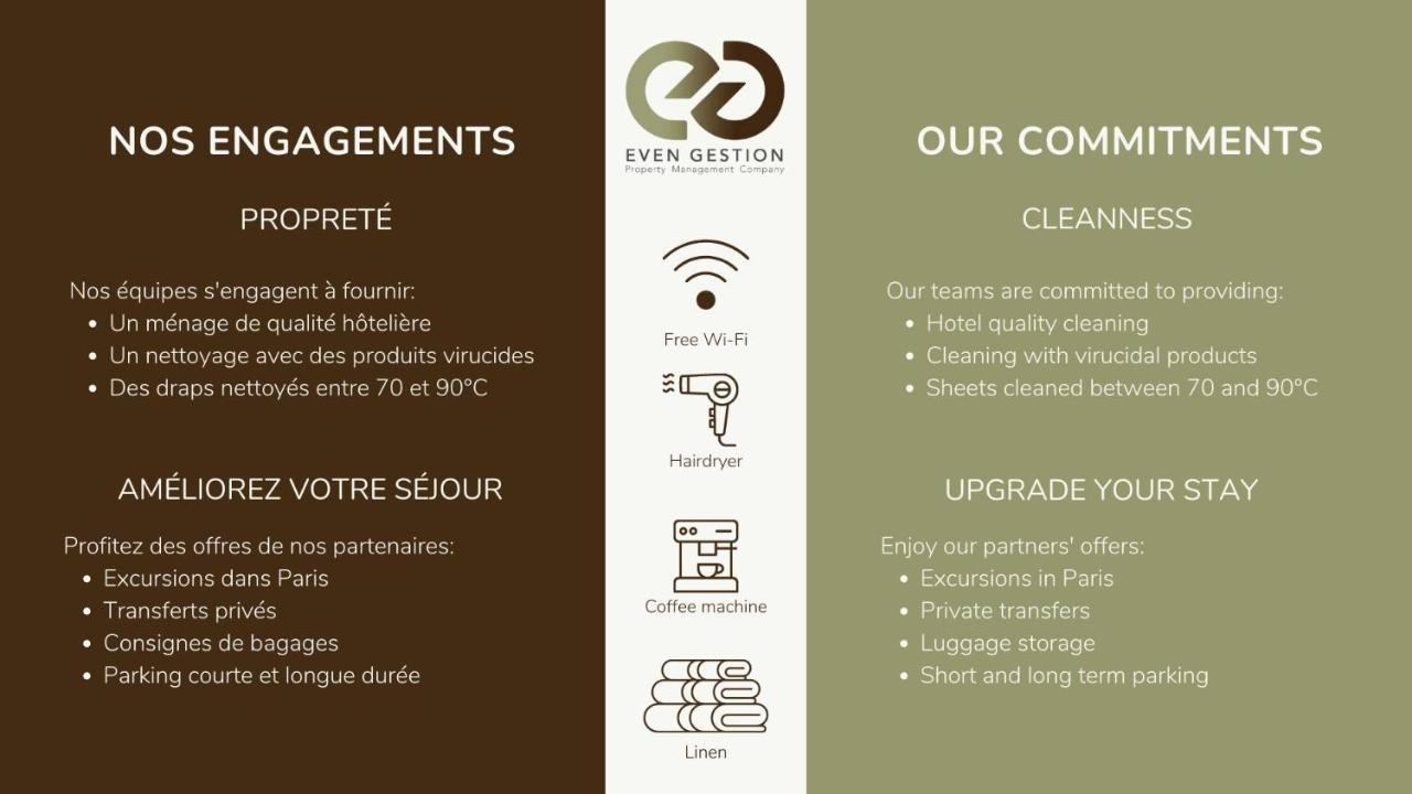 Apartamento New And Cosy In Heart Of Paris, 12E, 4Pers Exterior foto